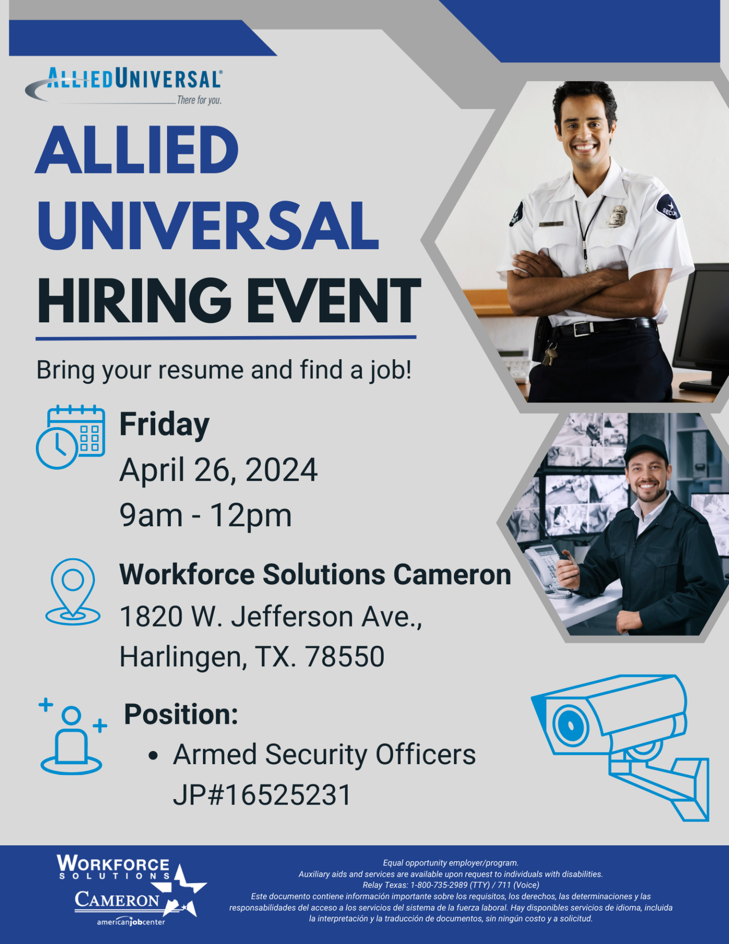 Events for January 2025 Workforce Solutions Cameron